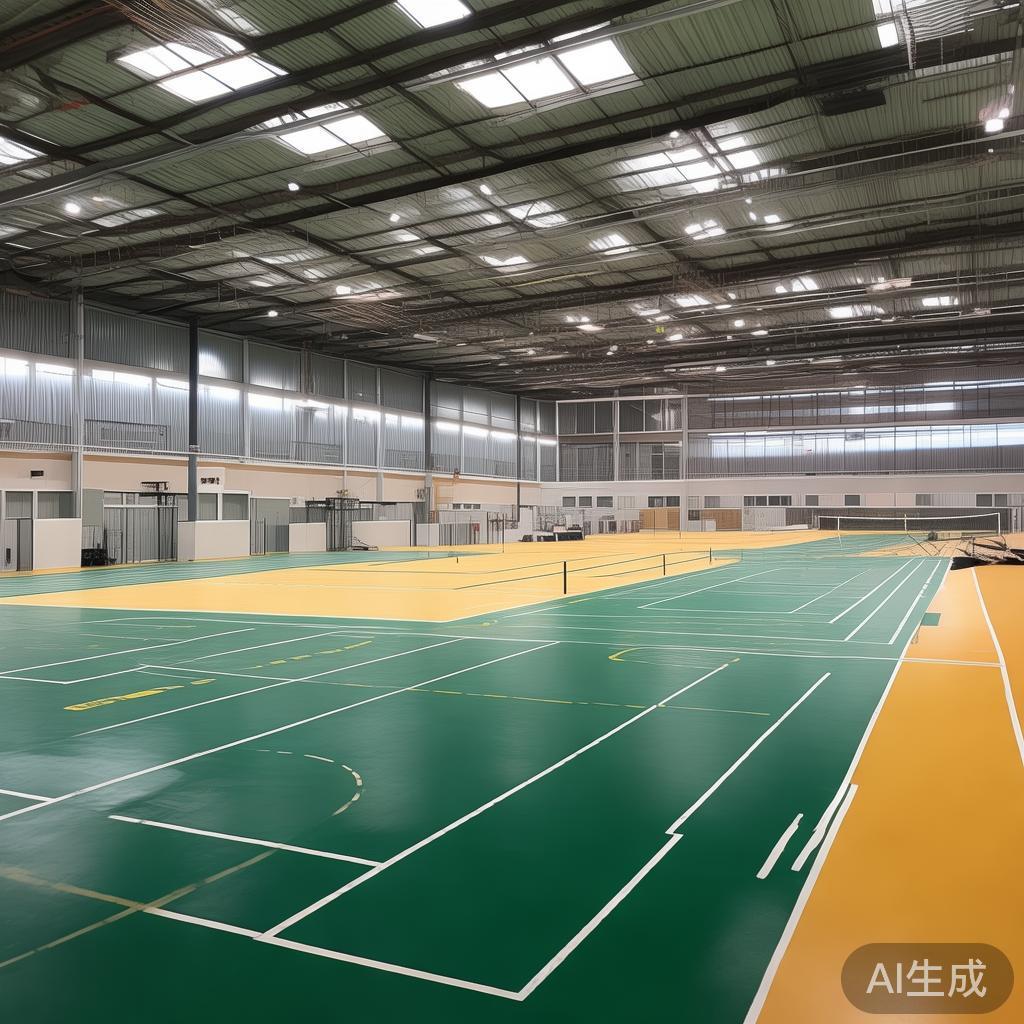 博雅体育中心的地理位置及配套设施全面介绍 综合体育馆:拥有篮球、排球、羽毛球等多功能场地,配